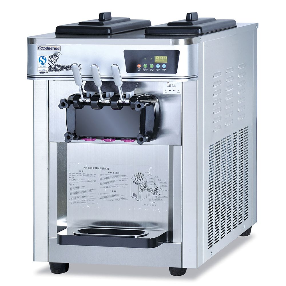 Shop Counter-Top Soft Serve Ice Cream Machine | 3 Flavors