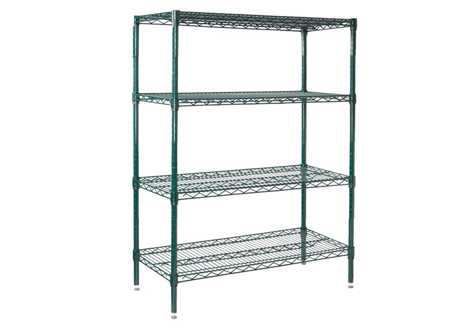 Epoxy Wire Shelves for Commercial Kitchens