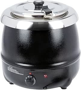 10L Electric Soup Kettle with Lid | Durable & Food-Safe
