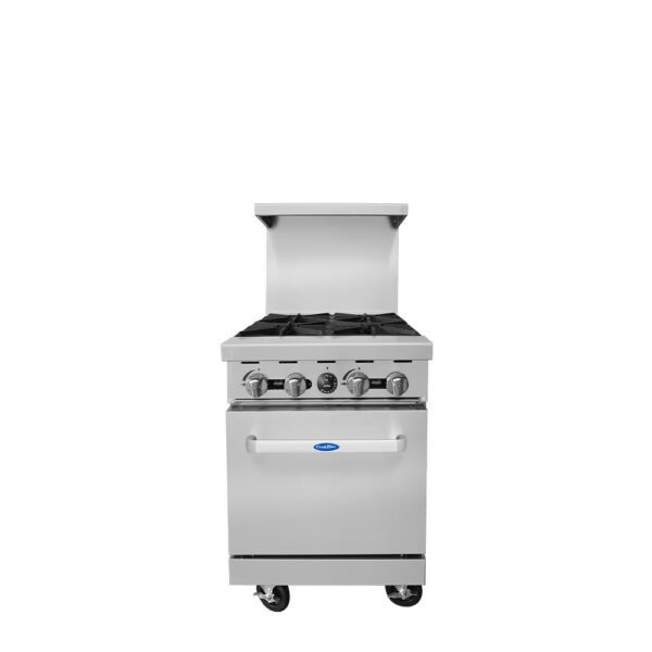 4 Burner 24"" Range with Standard Oven