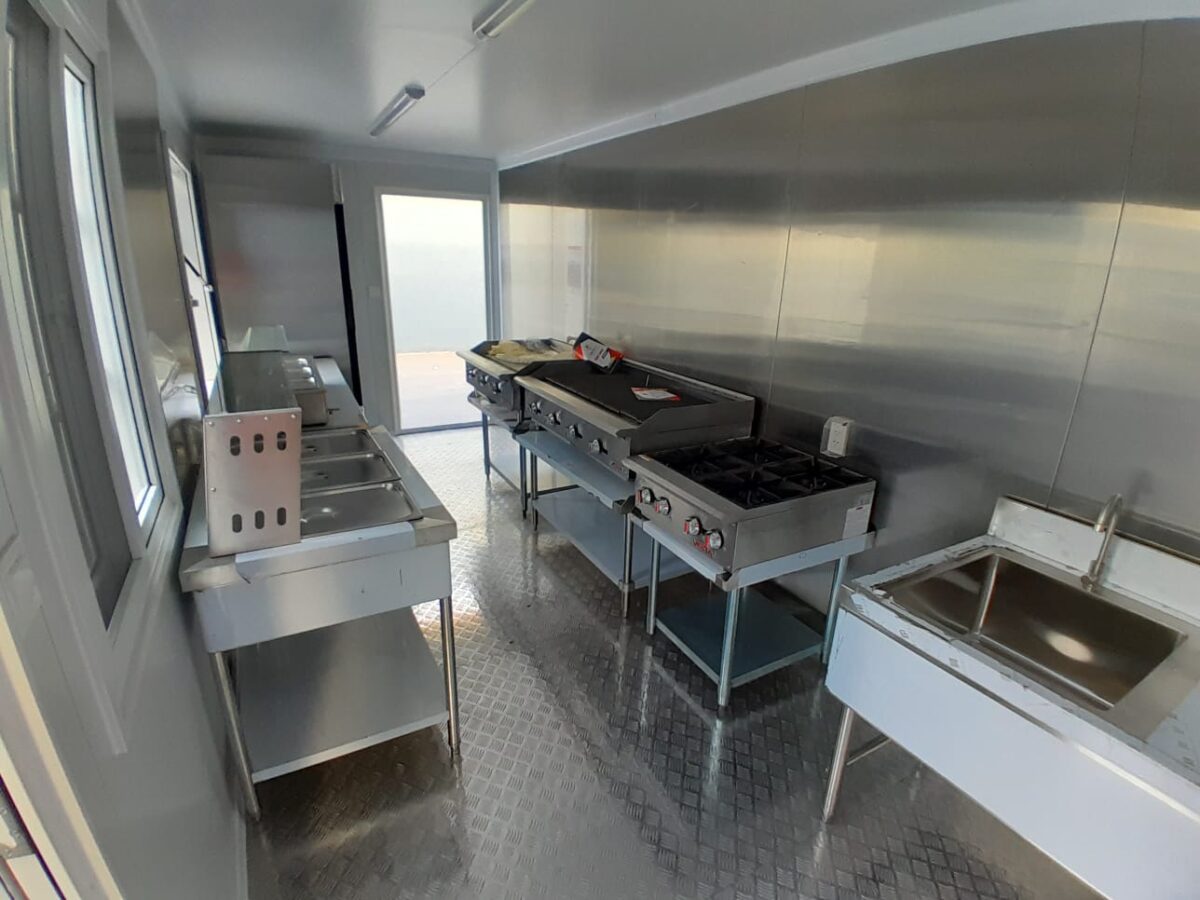20ft Pre-Fab Kitchen Unit | Commercial Kitchen Container