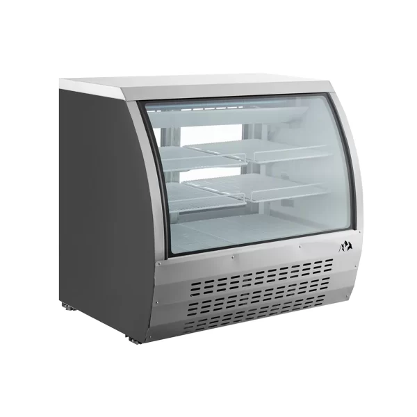 4Ft Curved Deli Case | Commercial Refrigerated Display