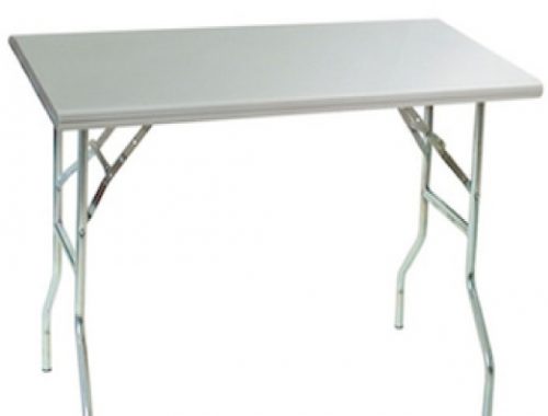 4ft Stainless Steel Folding Table