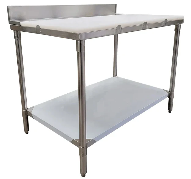 Buy 30" x 5ft Stainless Steel Butcher Table with Poly Top