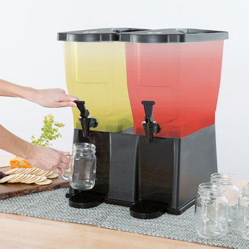 22L Rectangle Beverage Dispenser | Commercial Juice Dispenser