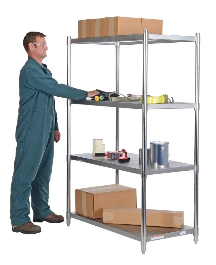 Stainless Steel Shelving1 Stainless Steel Shelving Units | 5ft Storage Shelf in Trinidad