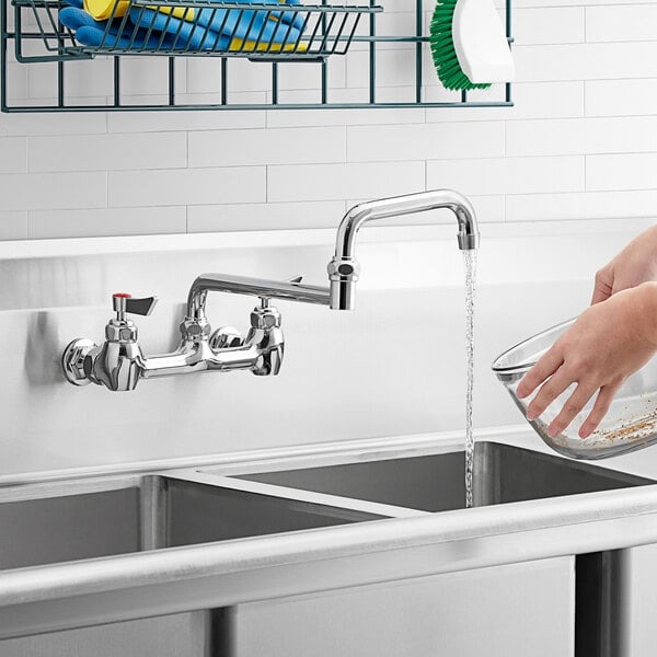 Double Jointed Faucet | Swing Spout for Commercial Kitchens