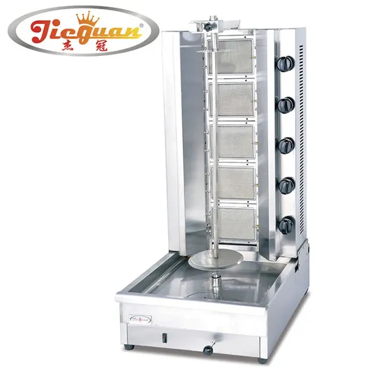 5 Burner Gyro Machine