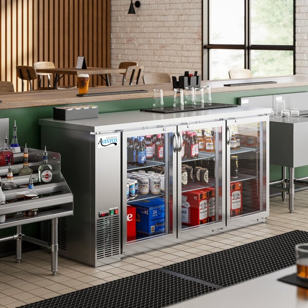 6ft Back Bar Chiller