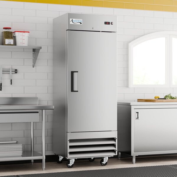 Single Door Stainless Steel Freezer