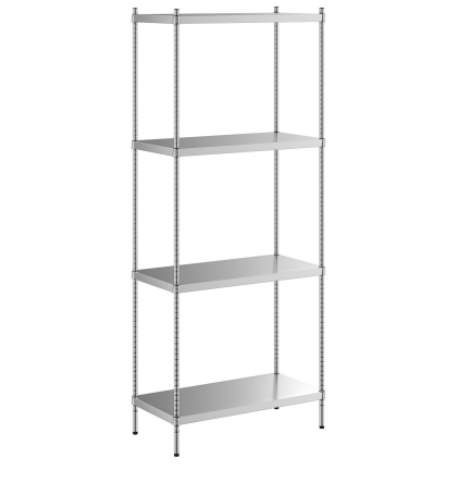 4ft Stainless Steel Shelving