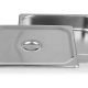 2.5″ Full Size Stainless Steel Pan with Lids | Restaurant Supplies