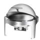 6 Qt Roll-Top Chafing Dish | Stainless Steel Buffet Server